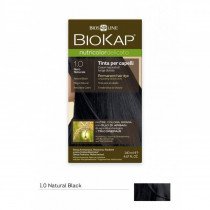 1.0 Hair Dye Black Biokap Delicato Rapid, 135 ml