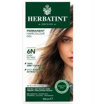 Краска для волос 6N ТЁМНЫЙ БЛОНД Herbatint, 150 мл