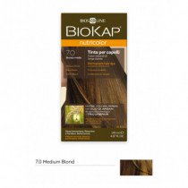 7.0 Краска для волос средний блонд Biokap Delicato Rapid, 135 мл