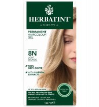 Краска для волос 8N СВЕТЛЫЙ БЛОНД Herbatint, 150 мл