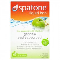 Добавка жидкого железа с яблоком Spatone, 28 саше
