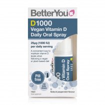 Vitamin D vegetable 1000 IU Spray BetterYou, 15ml