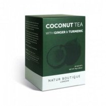 Чай КОКОСОВЫЙ С ИМБИРЕМ И КУРКУМОЙ Natur Boutique, 20 фильтр-пакетов
