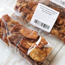 Карамелізовані бананові чіпси з кунжутом Natur Boutique, 100 г 