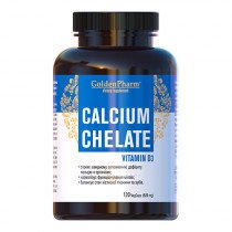 Кальций хелат вит. Д капс.№120, GoldenPharm