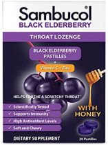 Sambucol black elder lozenges, 20 lozenges