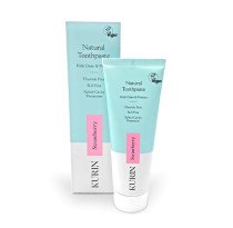 Toothpaste STRAWBERRY natural without fluoride Kurin, 75 ml