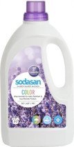 Засіб рідкий Color Lavender для прання кольорових речей SODASAN 1,5л	