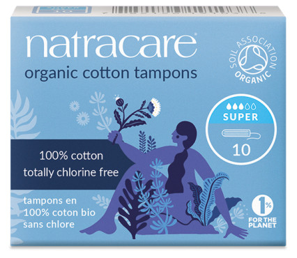 Тампоны органические СУПЕР Natracare, 10 шт