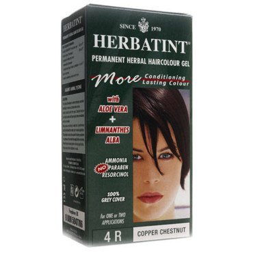 Краска для волос 4R МЕДНЫЙ КАШТАН Herbatint, 150 мл