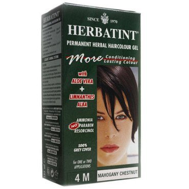 Краска для волос 4M КРАСНОЕ ДЕРЕВО КАШТАН Herbatint, 150 мл