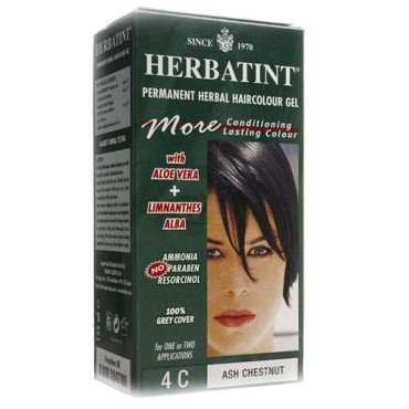 Краска для волос 4С ЗОЛА КАШТАН Herbatint, 150 мл