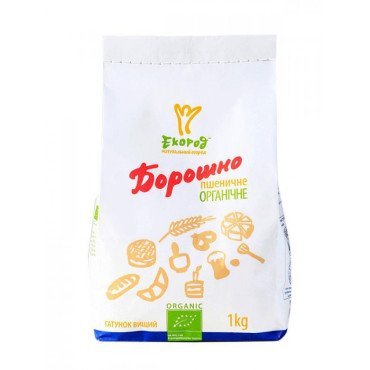 Мука ПШЕНИЧНАЯ в/с органическая Экород, 1 кг