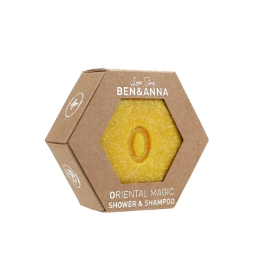 Твердий шампунь-гель для душу Oriental Magic 