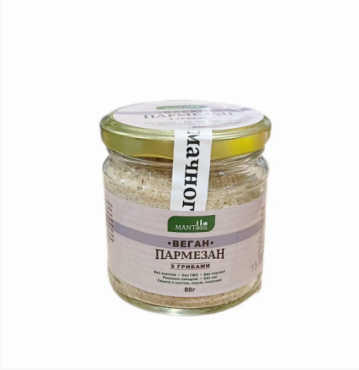 веган пармезан гриби