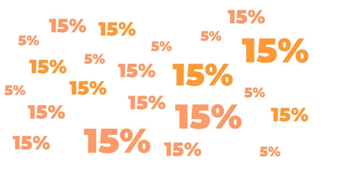 Black Friday -15% і -5%